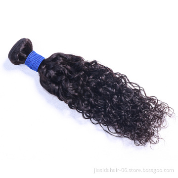Large Stock Hot New Curly Water Wave Weave Raw Mink Brazilian Bundles Cuticle Aligned Virgin Human Hair Extension